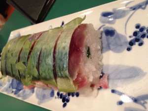 鯖の棒寿司２
