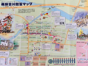 飛騨古川散策マップ